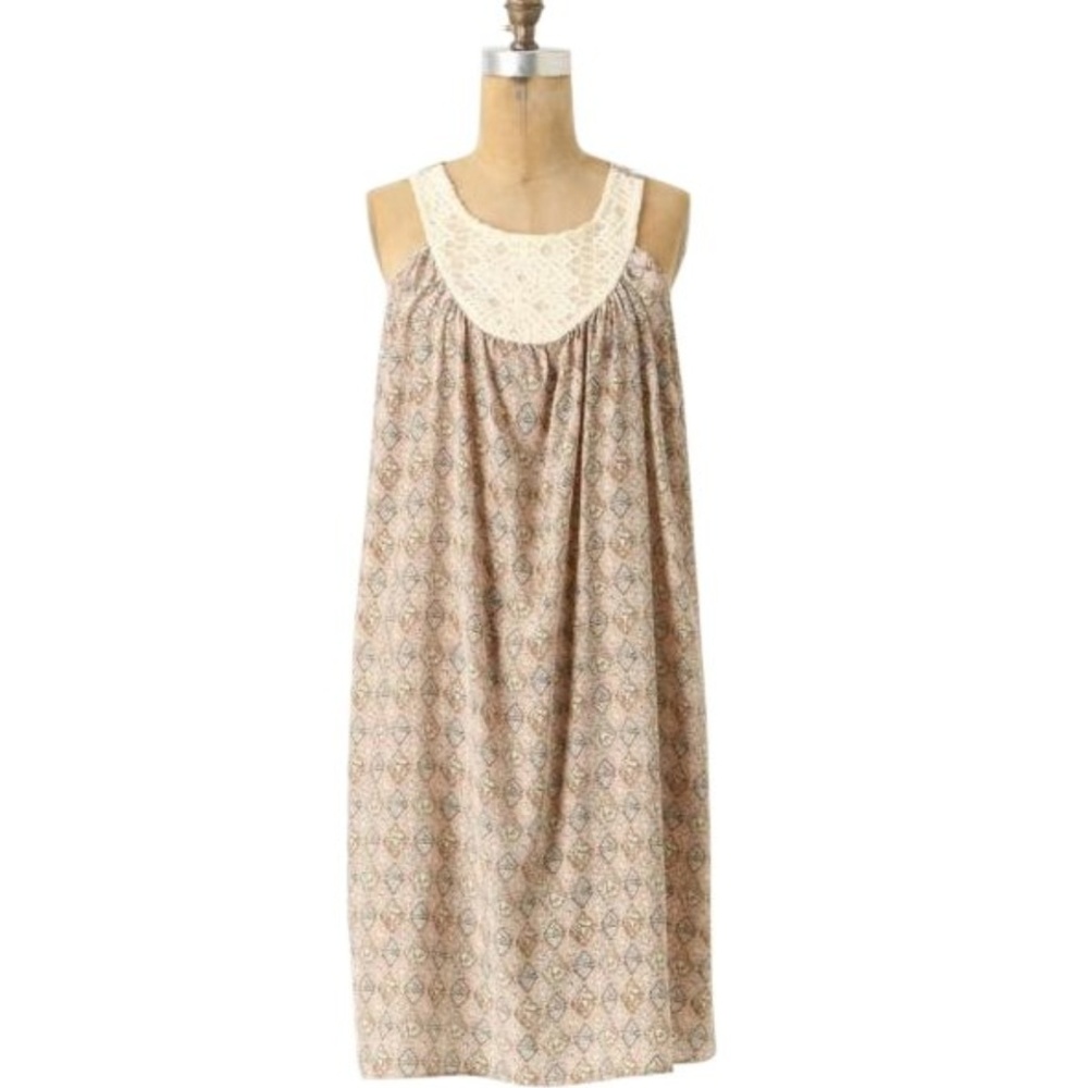 Anthropologie • Sunner • Florid Diamonds Dress